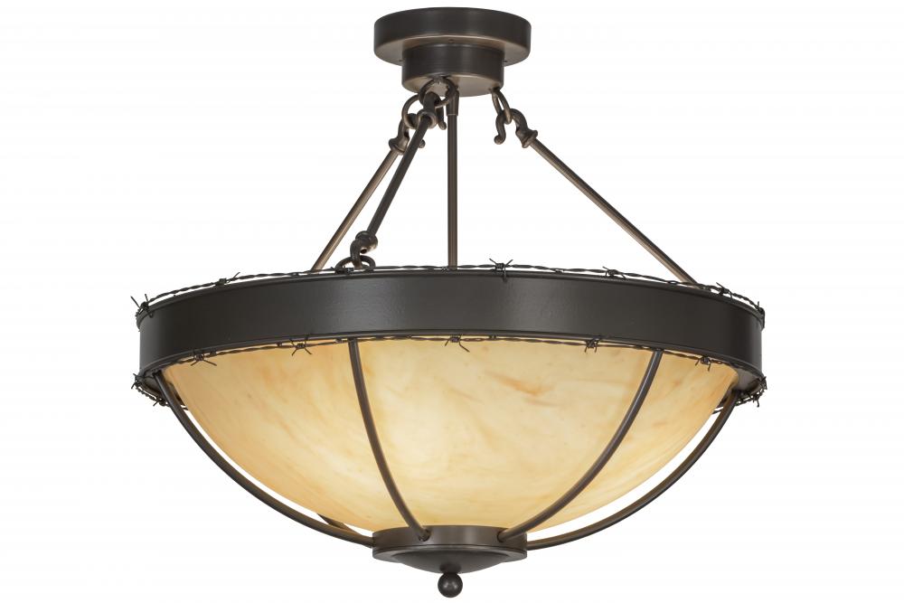15 W Barbed Wire Wall Sconce N8ke The Lightinggallery Meyda 148915 24 W Barbed Wire Semi Flushmount